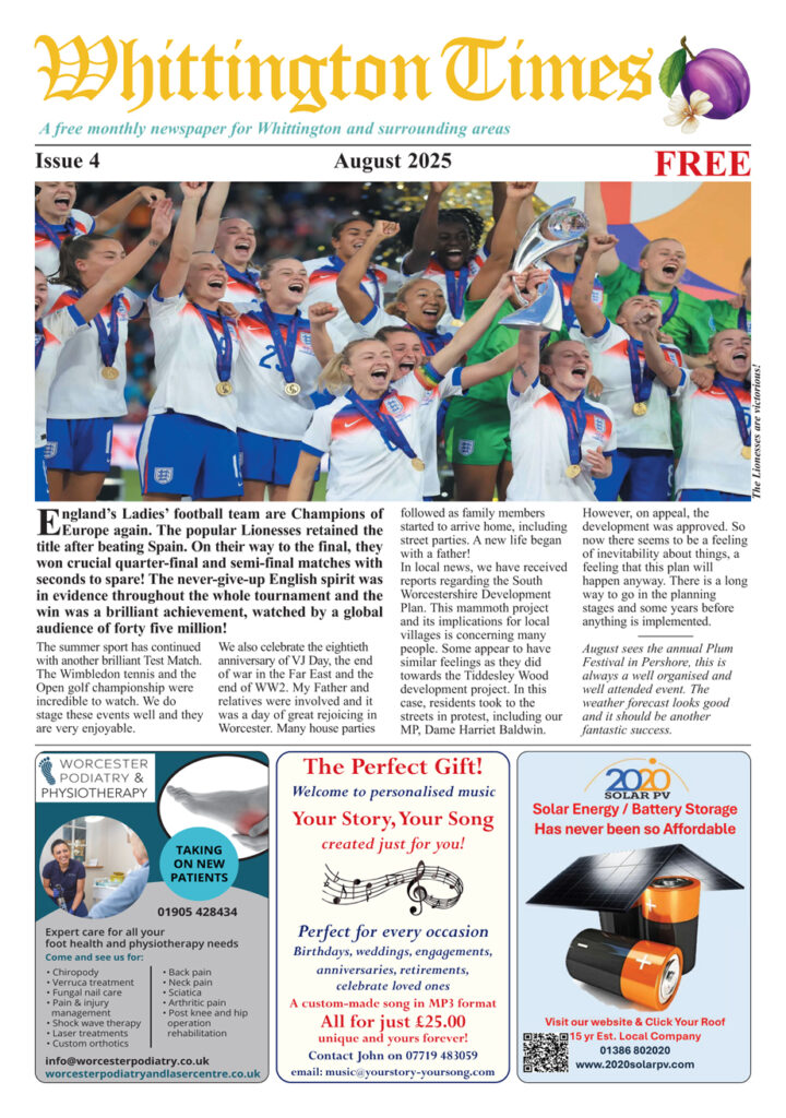 Whittington August 2025 Issue 4 Cover