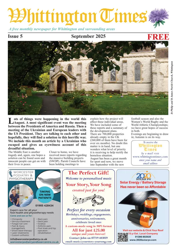 Whittington September 2025 Issue 5 Cover new